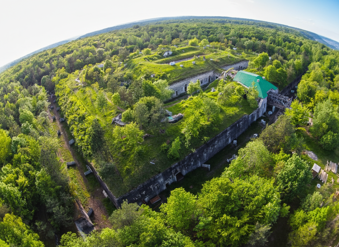 Fort Location : vue d’une zone exploitable pour événement (54, proche de Nancy)